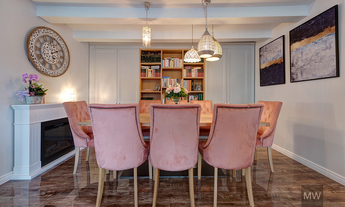 zona de dining in casa amenajata de catre most wanted design, biblioteca moderna cu accente clasice si cu un usor gust oriental zona de dining in casa amenajata de catre most wanted design, biblioteca moderna cu accente clasice si cu un usor gust oriental