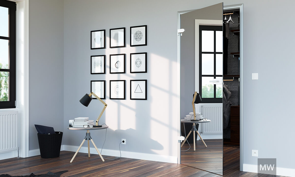 randare 3d, usa din oglinda, prezentare produs, most wanted design randare 3d, usa din oglinda, prezentare produs, most wanted design