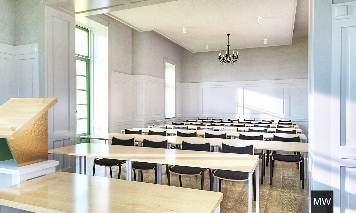randare cu sala de conferinte a facultatii collegium iuridicum cluj randare cu sala de conferinte a facultatii collegium iuridicum cluj