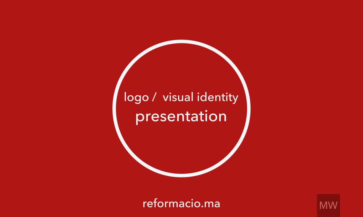 visual identity presentation for reformacio.ma visual identity presentation for reformacio.ma
