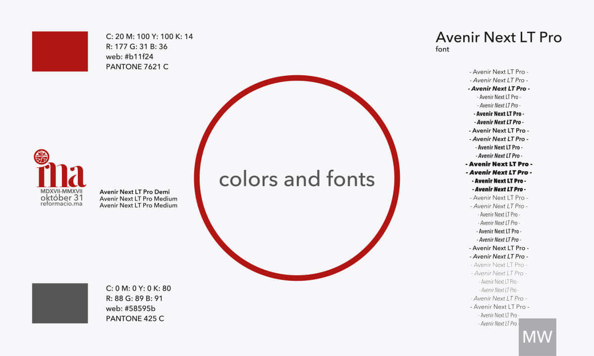 fonts and colors used for visual identity for reformacio.ma fonts and colors used for visual identity for reformacio.ma
