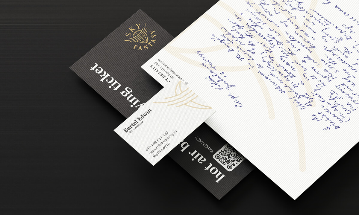 Sky Fantasy Logo stationary sample design, flight ticket, business card and letterhead Sky Fantasy Logo stationary sample design, flight ticket, business card and letterhead