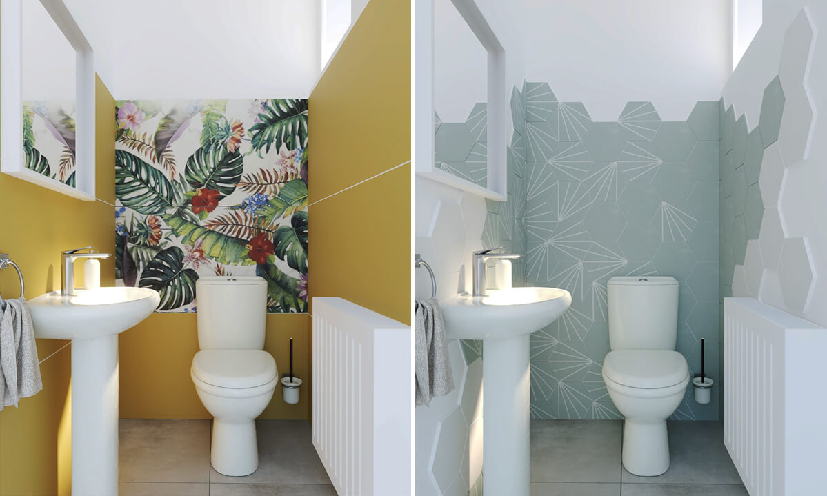 optiuni de culoare pentru toaleta, randari proiect reimprospatare interior casa randari cu optiuni de culoare pentru toaleta