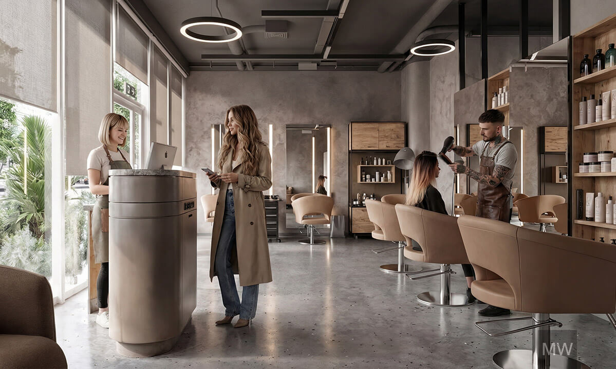 04 design interior salon coafura_hair base studio, oradea design interior salon coafura_hair base studio, oradea